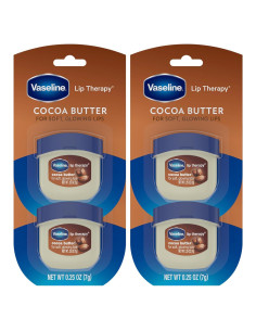 Bálsamos Labiales Vaseline Manteca de Cacao 4-Pack 7.1g