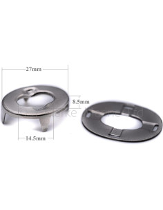 Kit de Sujetadores Giratorios 8mm J Clarke Marine - 10 Juegos 2