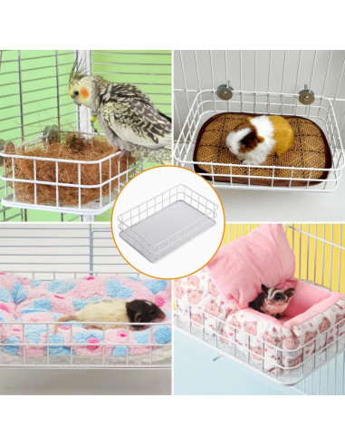 Plataforma para jaula de ratas Acshio 24.9x16 cm con forro