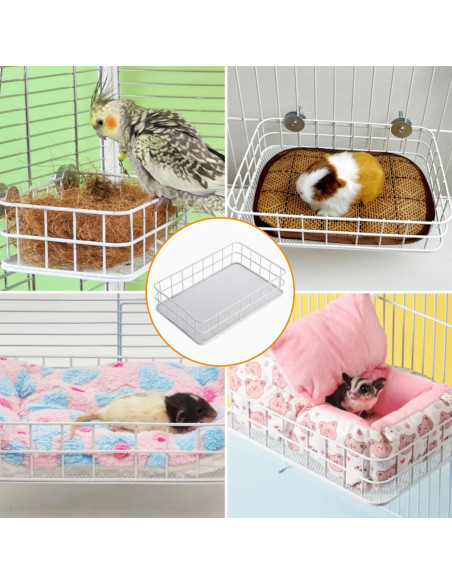 Plataforma para jaula de ratas Acshio 24.9x16 cm con forro