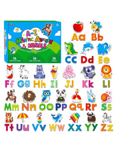 Juego de Alfabeto Magnético SpriteGru 78 Piezas para Niños
