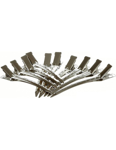 Clips de Pelo RED by Kiss 36pcs 8.89 cm Metal Duraderos