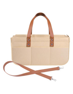 Caddy de Pañales Lefeke Avena - Organizador Portátil para Bebés