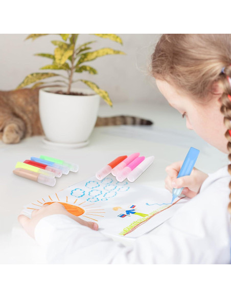 48 Marcadores de Pintura Acrílica JunLiHong 5ml 24 Colores