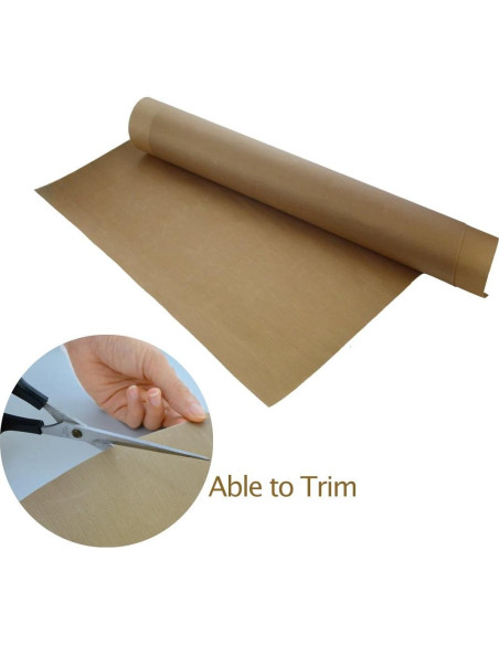 Paquete de 5 Hojas de Teflón Antiadherente Bantoye 40.64 x 60.96 cm