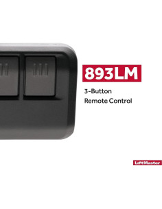 Control Remoto LiftMaster 893LM Security+ 2.0 3 Botones 2