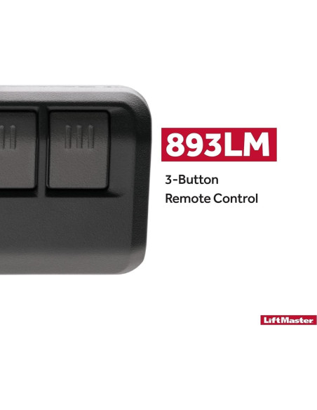 Control Remoto LiftMaster 893LM Security+ 2.0 3 Botones