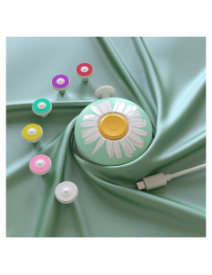 Cortador de Uñas Eléctrico GOSATYUM Recargable USB Verde