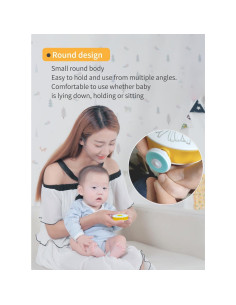 Cortador de Uñas Eléctrico GOSATYUM Recargable USB Verde 2