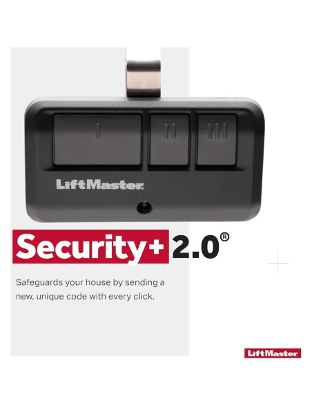 Control Remoto LiftMaster 893LM Security+ 2.0 3 Botones