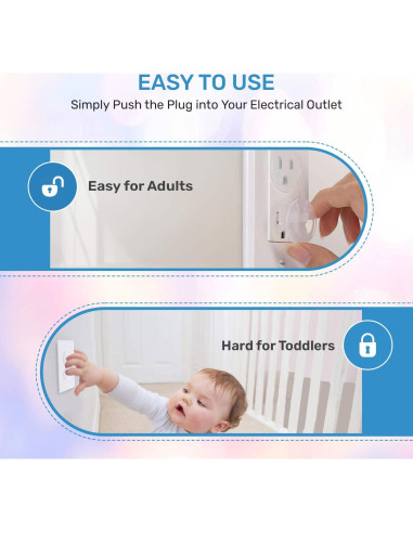 24 Cubiertas de Enchufes Baby Proof Me - Seguridad Infantil