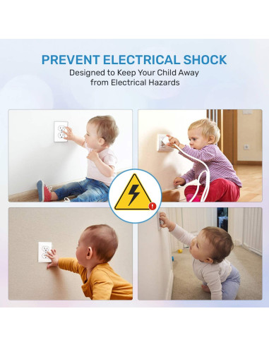 24 Cubiertas de Enchufes Baby Proof Me - Seguridad Infantil