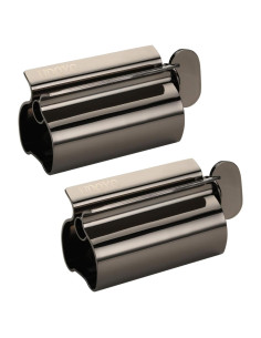 Exprimidor de Tubo de Acero Inoxidable YIERMA Negro