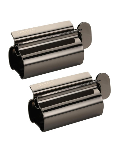 Exprimidor de Tubo de Acero Inoxidable YIERMA Negro