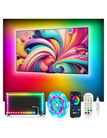 Tira de Luces LED Retroiluminación MORIACC 4.0M para TV 43-55"