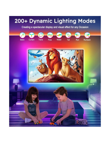 Tira de Luces LED Retroiluminación MORIACC 4.0M para TV 43-55"