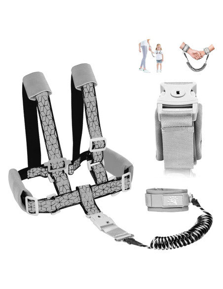 Arnés de Seguridad para Niños Dream Lin 2m Correa Negra