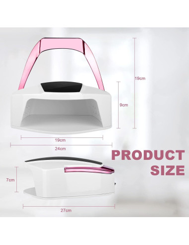 Lámpara UV LED Inalámbrica 96W Linssy - Curado Esmalte Gel