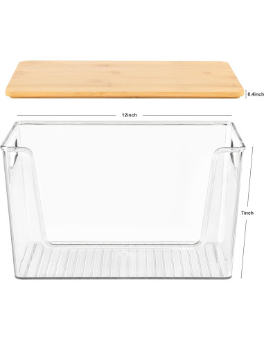 2 Organizadores Apilables Spacemart para Cebollas y Papas