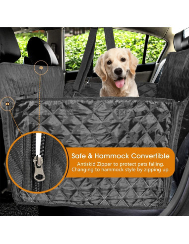 Cubierta de Asiento para Mascotas Vailge 100% Impermeable 142x152cm