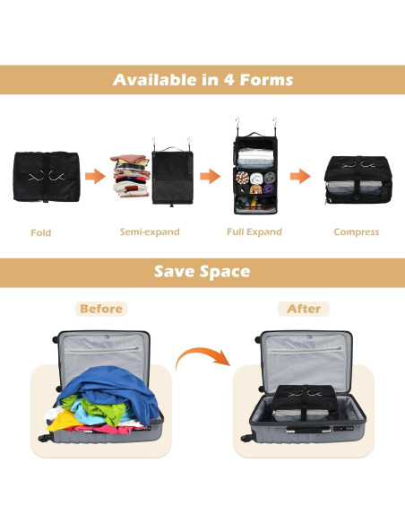 Bolsa de Almacenamiento Colgante Surblue XL Negro Impermeable Bolsa de Almacenamiento Colgante Surblue XL Negro Impermeable