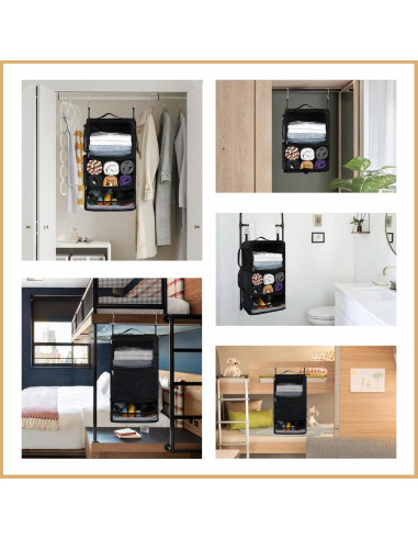 Bolsa de Almacenamiento Colgante Surblue XL Negro Impermeable