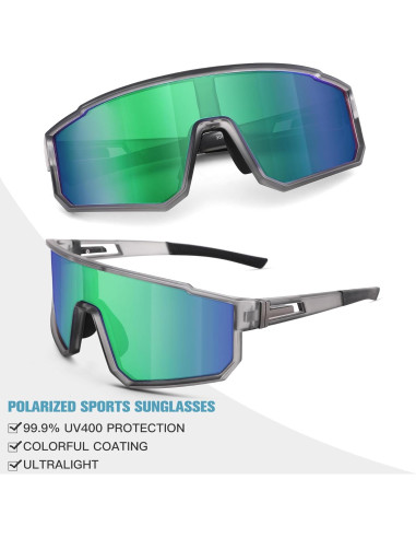 Gafas de sol polarizadas UV400 para deportes - Unisex