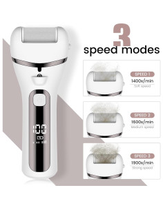 Removedor de Callos Eléctrico Ginity 17 en 1 con Pantalla LED 2