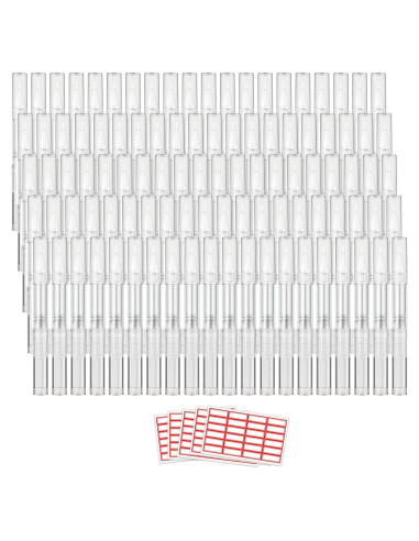 100 Bolígrafos Vacíos de Aceite para Cutículas WEBBYBEAR 3 ml
