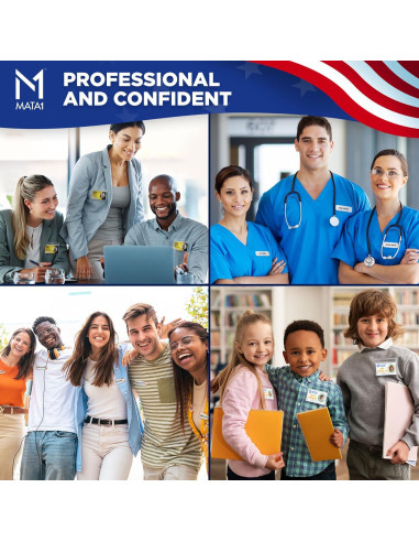 Imanes de Insignias Magnéticos Mata1 - 3 Piezas 44x12mm