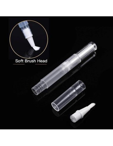 100 Bolígrafos Vacíos de Aceite para Cutículas WEBBYBEAR 3 ml