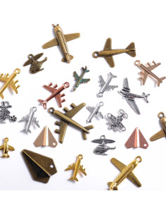 Encantos de Metal Stino 100g para Joyería - Plata y Oro 2