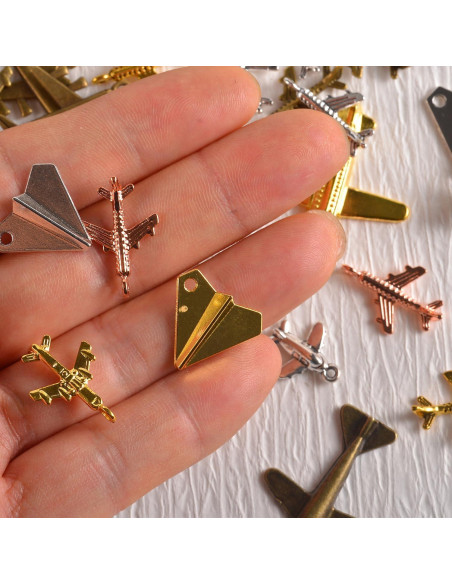 Encantos de Metal Stino 100g para Joyería - Plata y Oro