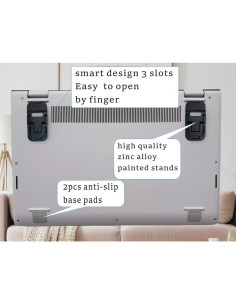 Soporte para Laptop Universal OHNAKON Plegable Antideslizante 2