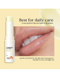 Kit de Tratamiento Labial FREEORR con Cúrcuma - Exfoliante y Bálsamo 2