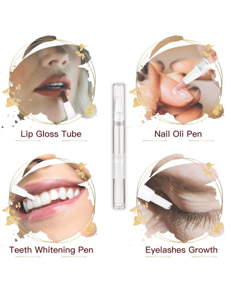 100 Bolígrafos Vacíos de Aceite para Cutículas WEBBYBEAR 3 ml 100 Bolígrafos Vacíos de Aceite para Cutículas WEBBYBEAR 3 ml