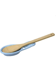 Soporte para Cuchara de Hierro Fundido Home Basics Girasol Azul 2