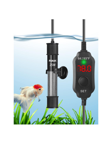 Calentador de Acuario FUMAK 25W Digital 11-19 Litros
