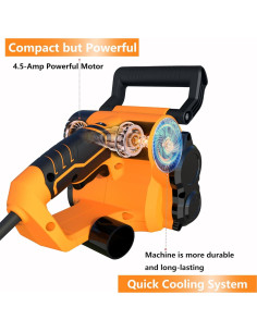 Lijadora de Tambor Dobetter DBDS500 500W 6 Velocidades 2