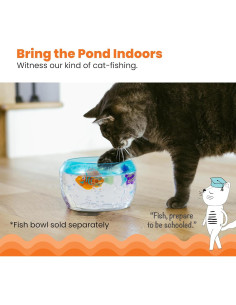 Juguetes Electrónicos para Gatos Catstages Meow-smerizing Fish - Paquete de 2 2
