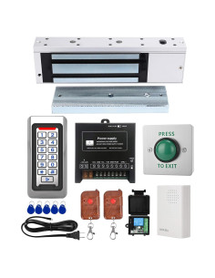 Kit de Control de Acceso YUANWIN con Cerradura 1200lb y Timbre