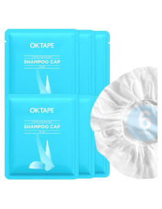 Gorro de Champú Sin Agua OK TAPE Aloe Vera - 6 Paquetes