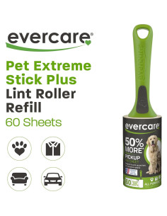 Rodillos de Lint Evercare 5 Unidades 300 Hojas para Pelo 2