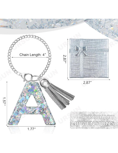 Encanto de Letra Personalizado URSUN para Taza - Letra A