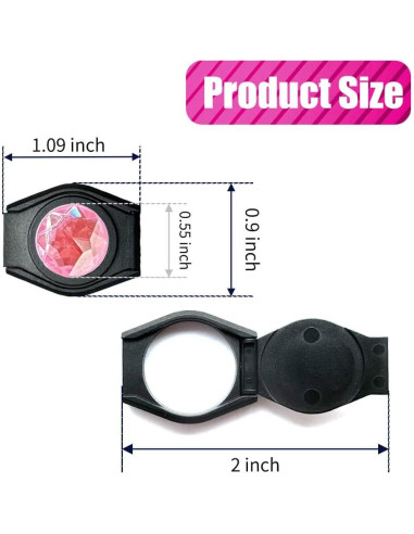 Cubiertas de Webcam Rosa Brillante Yeapop para Tesla 3 Y X S