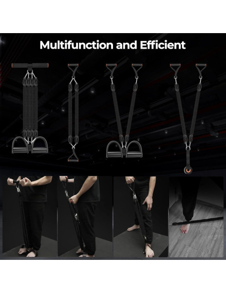 Banda de Resistencia con Pedal Awaiymi 25LB para Fitness