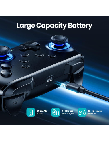 Controlador Inalámbrico VOYEE para Switch Lite/OLED/PC