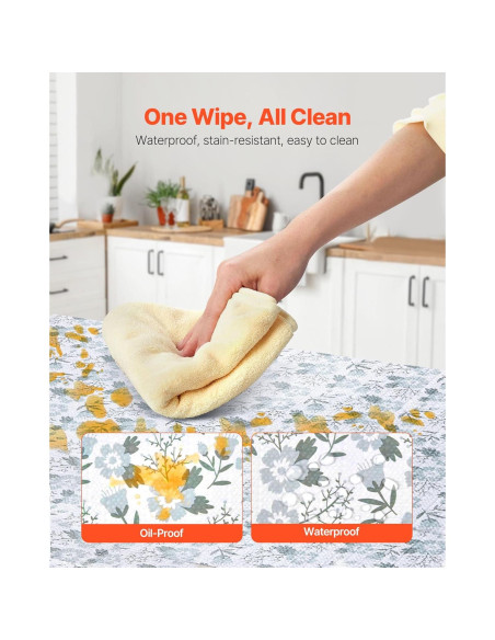 Forro de Cajón y Estante VEVOR Floral 7.01 m Antideslizante