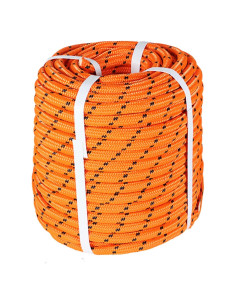 Cuerda de Rigging de Poliéster 1/2" 150 Pies Elfinrm Naranja