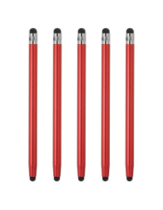 Plumas Estilográficas Doble Punta MECCANIXITY 5 Pcs Rojo